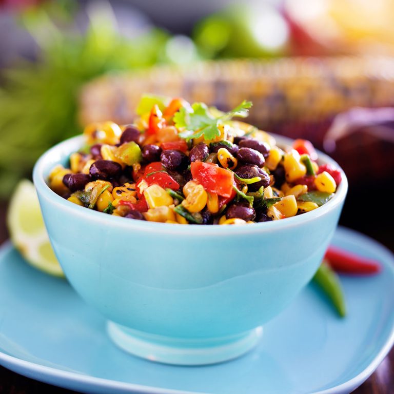 Good Earth Black Bean and Roasted Corn Salsa