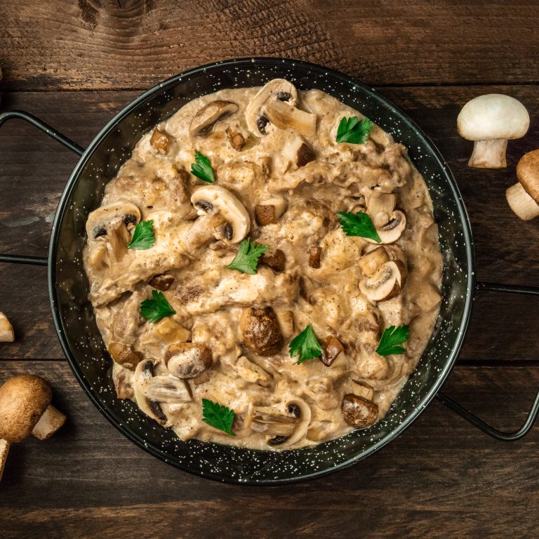 Good Earth Mushroom Stroganoff