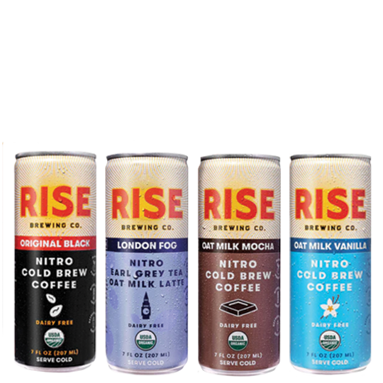 Rise Brewing Co. Nitro Cold Brew Coffee & Tea