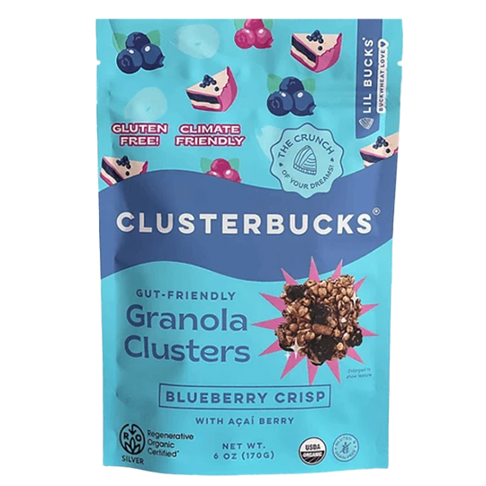 Lil Bucks Blueberry Clusterbucks