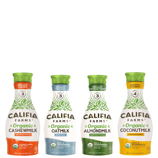 Califia Farms Plant Based Milks