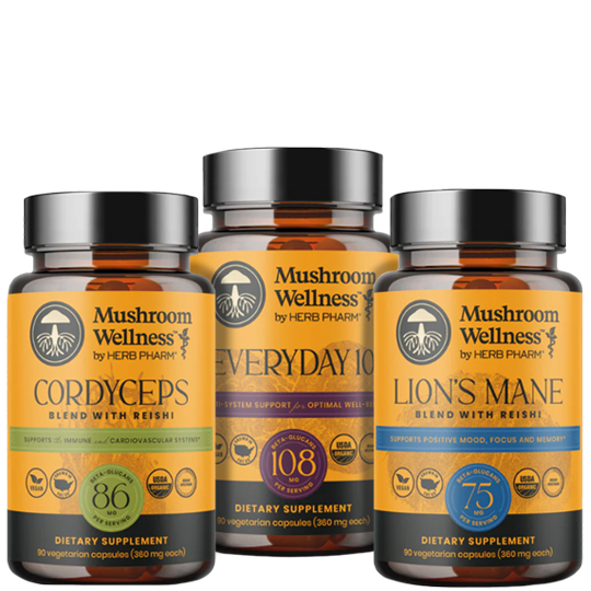 Herb Pharm Mushroom Wellness Supplements