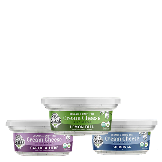 Nuts for Cheese Cream Cheese