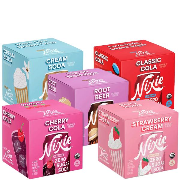 Nixie Soda 4-packs