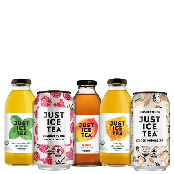 Just Ice Tea Bottled and Canned Teas